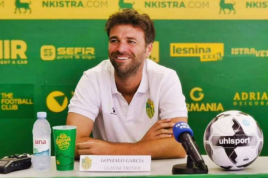 Gonzalo García treinou o NK Istra entre 2021 e 2023