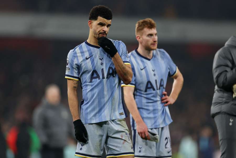 Tottenham Hotspur's Dominic Solanke will be out for over a month