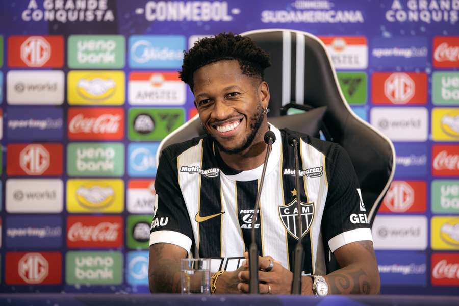 Fred foi apresentado como novo reforço do Galo nesta quarta-feira (19), na Arena MRV Fred foi apresentado como novo reforço do Galo nesta quarta-feira (19), na Arena MRV
