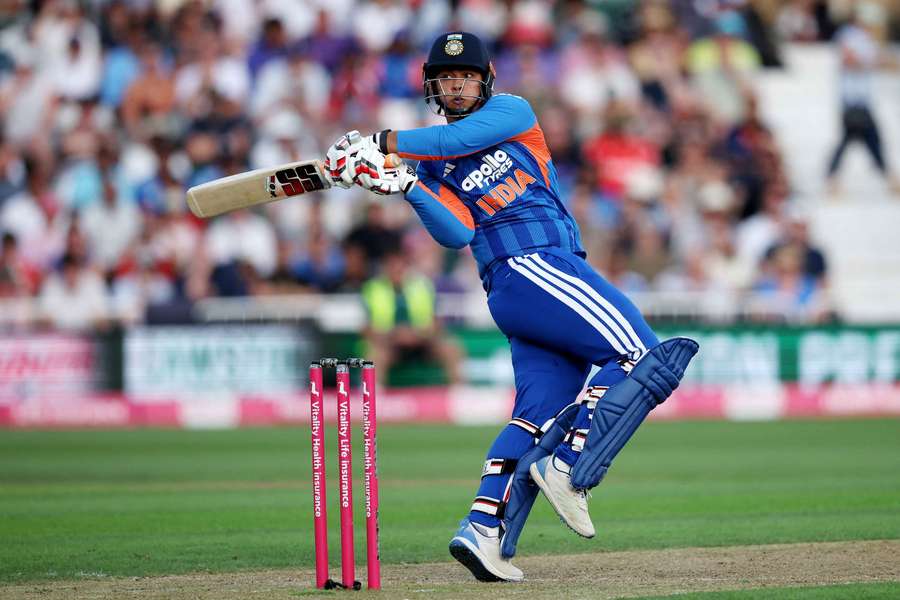 Vaibhav Sooryavanshi scored 50 runs off of 19 balls Vaibhav Sooryavanshi scored 50 runs off of 19 balls