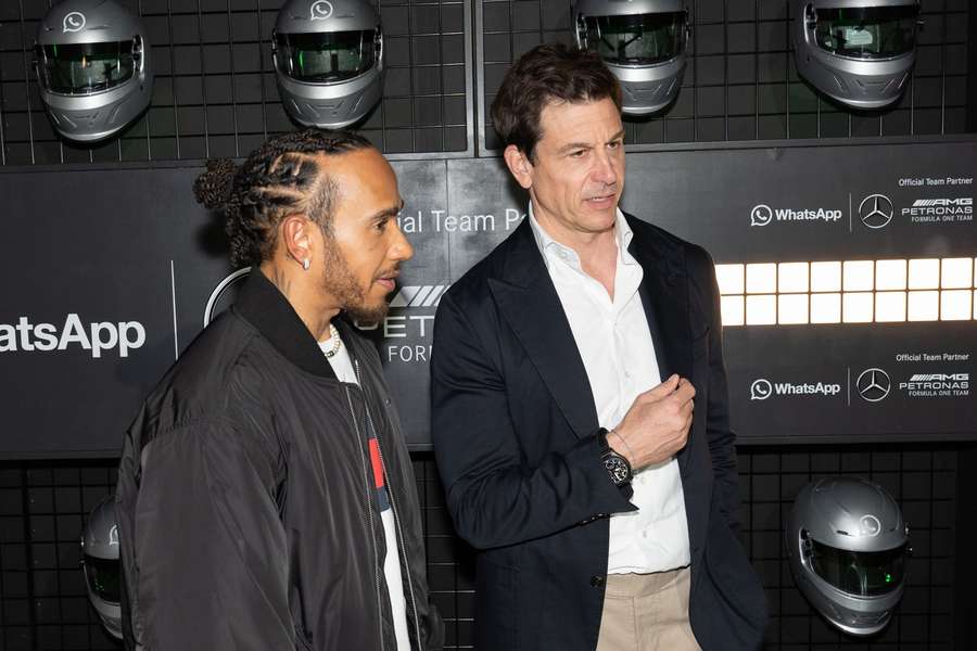 Toto Wolff en Lewis Hamilton werken al jaren samen