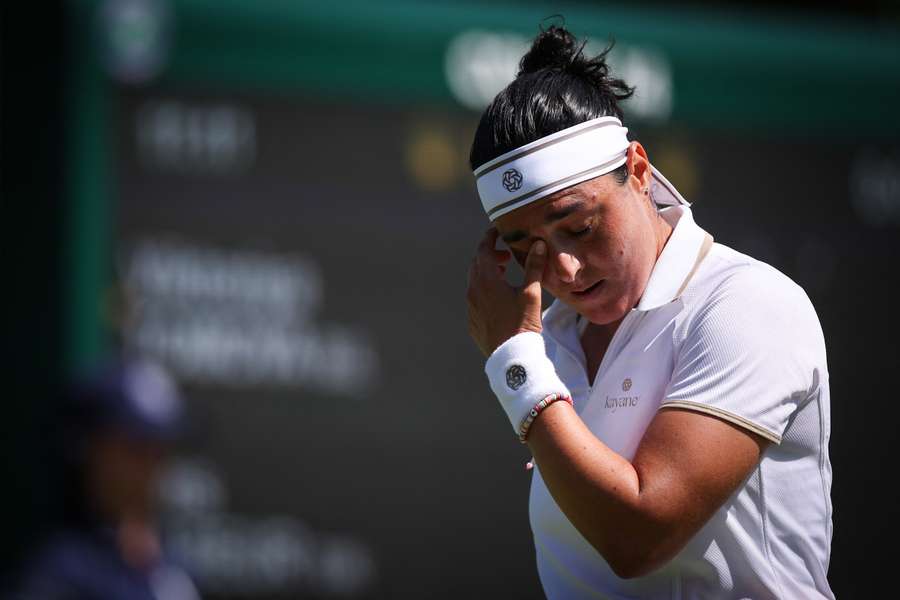 Jabeur forced to retire from Wimbledon first-round clash Jabeur forced to retire from Wimbledon first-round clash
