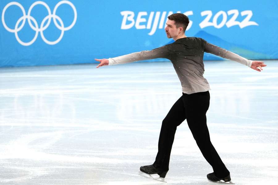 Paul Fentz bei den Olympischen Spielen 2022 in Peking.