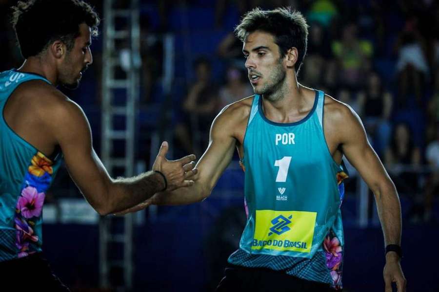 A dupla portuguesa João Pedrosa e Hugo Campos 