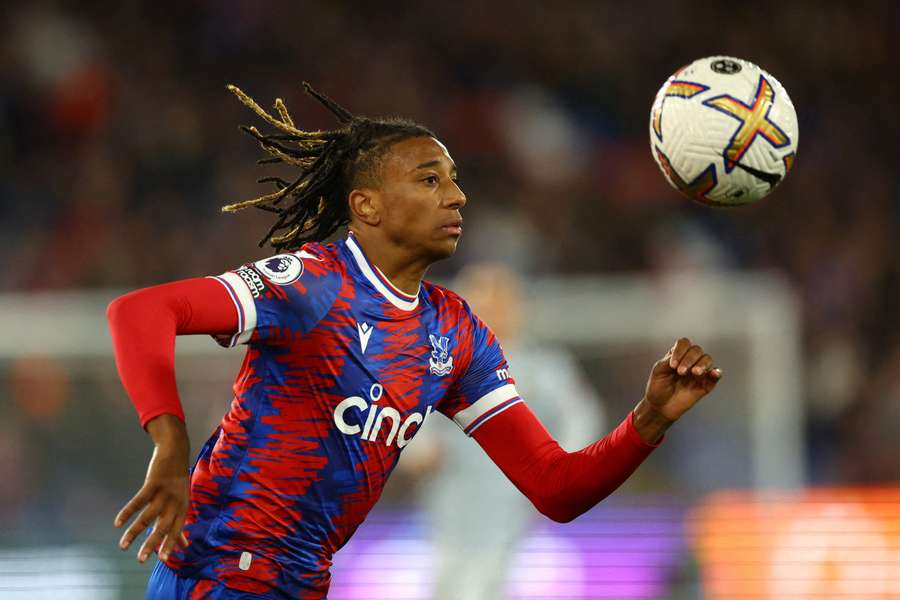 Michael Olise in action for Crystal Palace