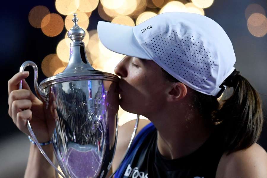 Iga Swiatek war bei den WTA-Finals nahezu unschlagbar.