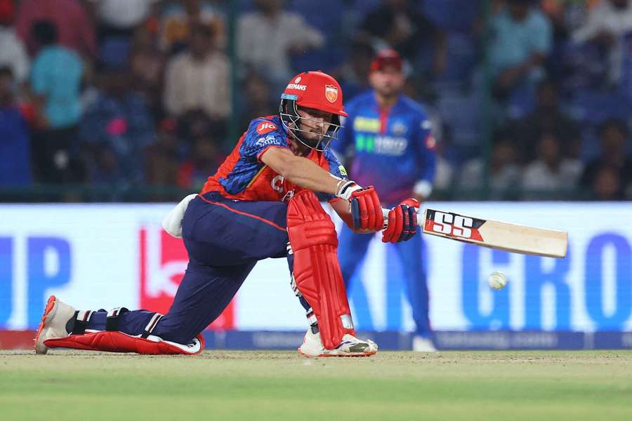 Punjab Kings' Nehal Wadhera in action