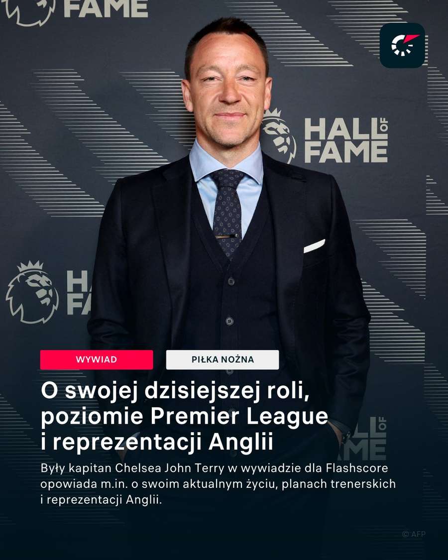 John Terry w rozmowie z Flashscore