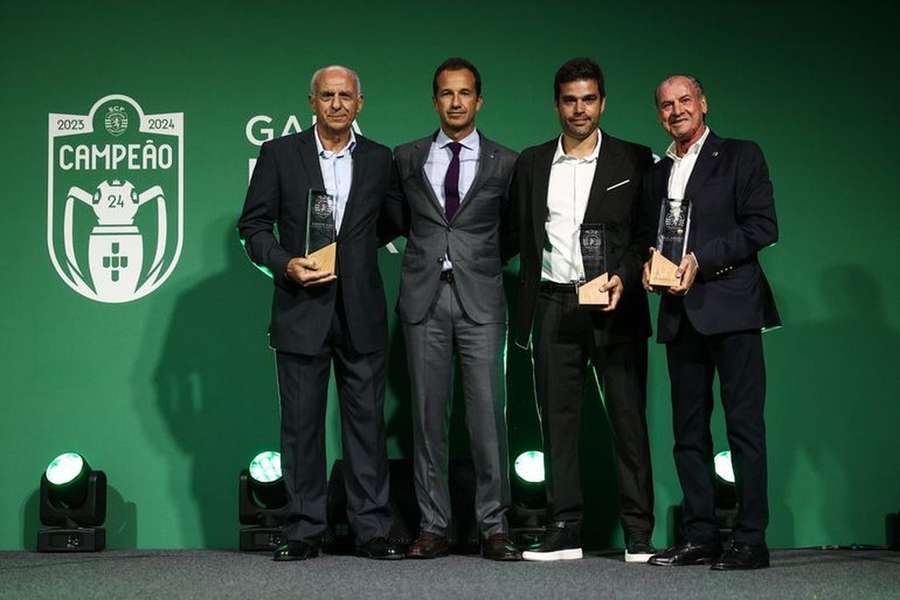 Os galardoados da noite na Gala Honoris Sporting