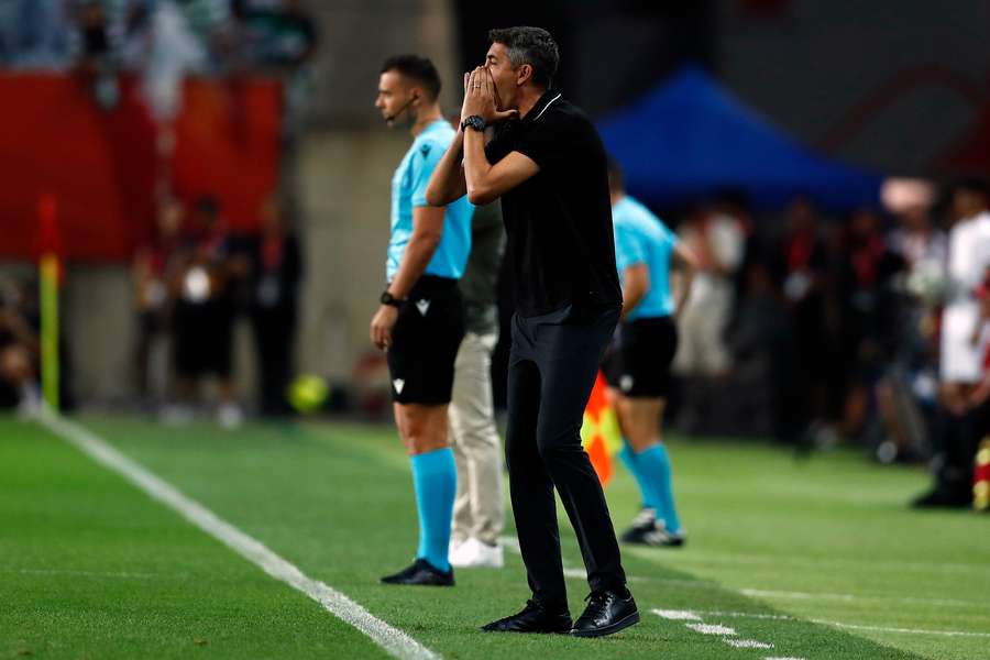 Bruno Lage, treinador do Benfica