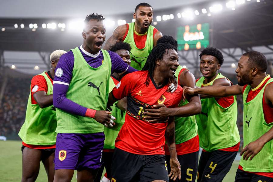 Angola are into the quarters for just the third time