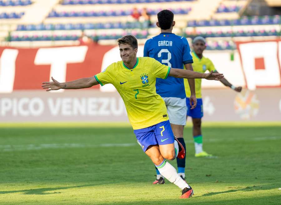 Gabriel Pirani fez o gol da vitória brasileira