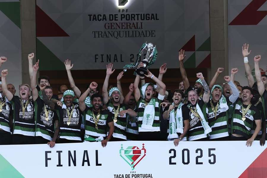 Sporting conquistou a Taça de Portugal na edição deste ano