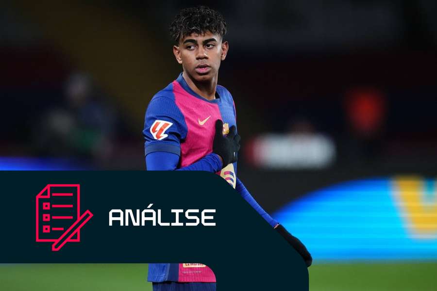 Lamine Yamal lesionou-se contra o Leganés