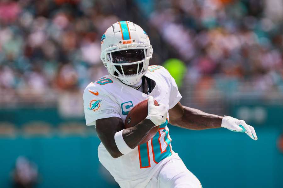 Miami Dolphins' Tyreek Hill