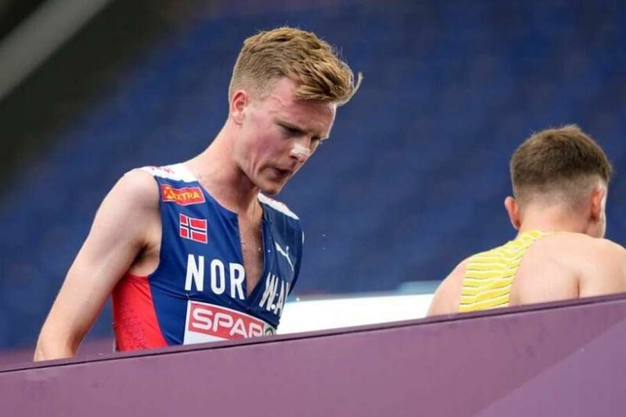 Narve Gilje Nordas, medalhado de bronze nos 1.500 metros dos Mundiais de atletismo Budapeste-2023