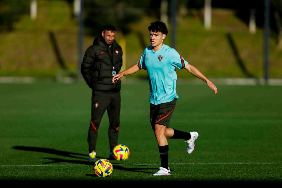 Afonso Meireles, jogador do Vitória SC e da Seleção Nacional sub-17