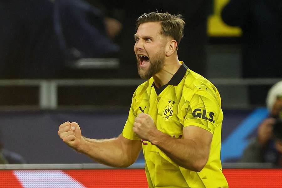 Nemecký útočník Niclas Füllkrug v drese svojho zamestnávateľa Borussie Dortmund.