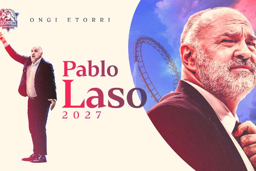 Pablo Laso, novo treinador do Baskonia