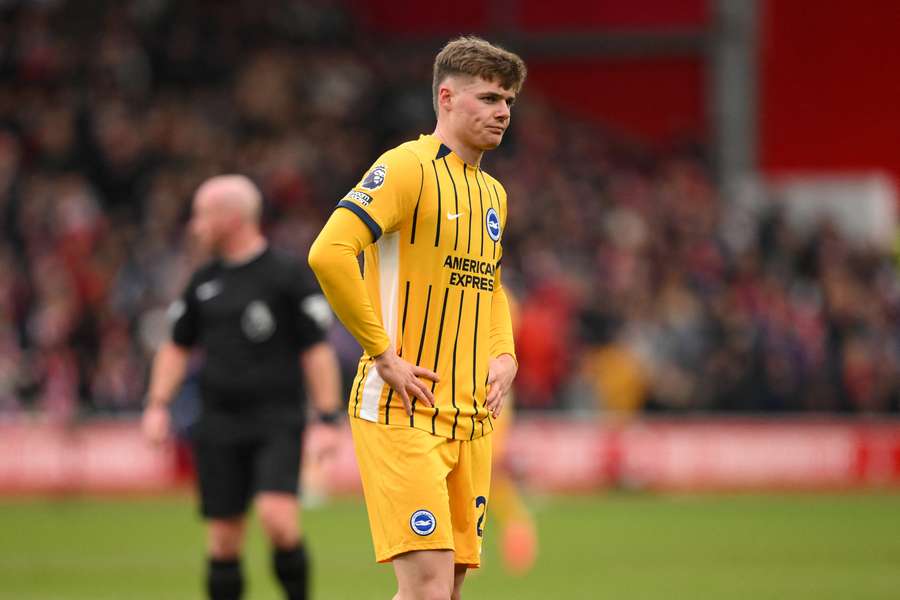 Evan Ferguson lors du match face à Forest ce week-end.