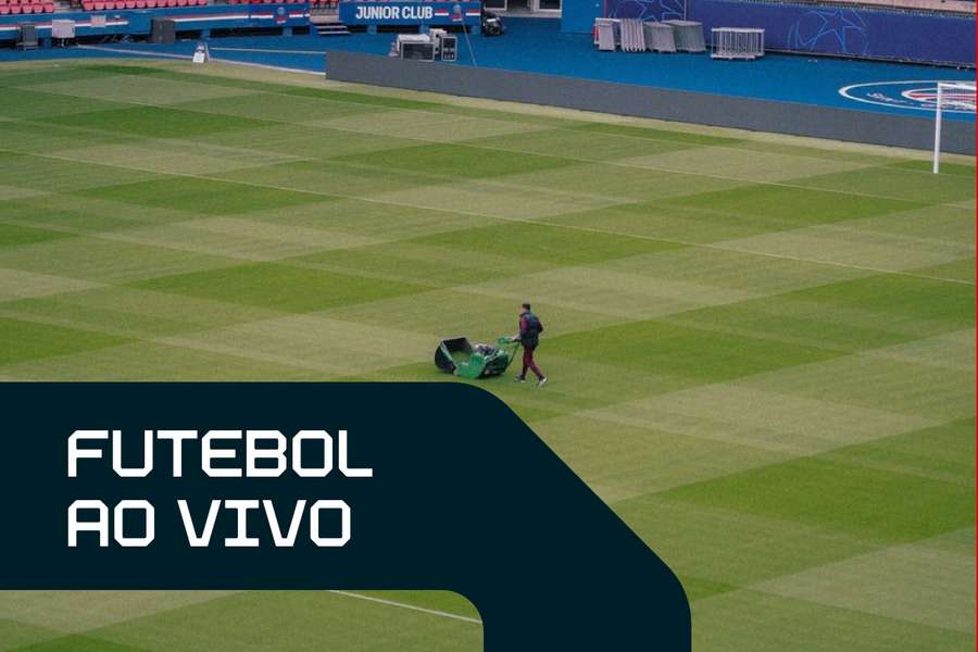 Tapete do Parque dos Príncipes pronto para o duelo da Champions