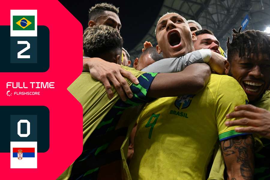 Brazil v Serbia: Key moments as Brazil arrive at the World Cup