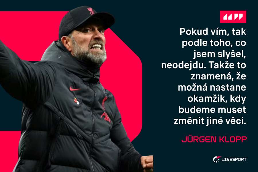 Jürgen Klopp o současné situaci v Liverpoolu