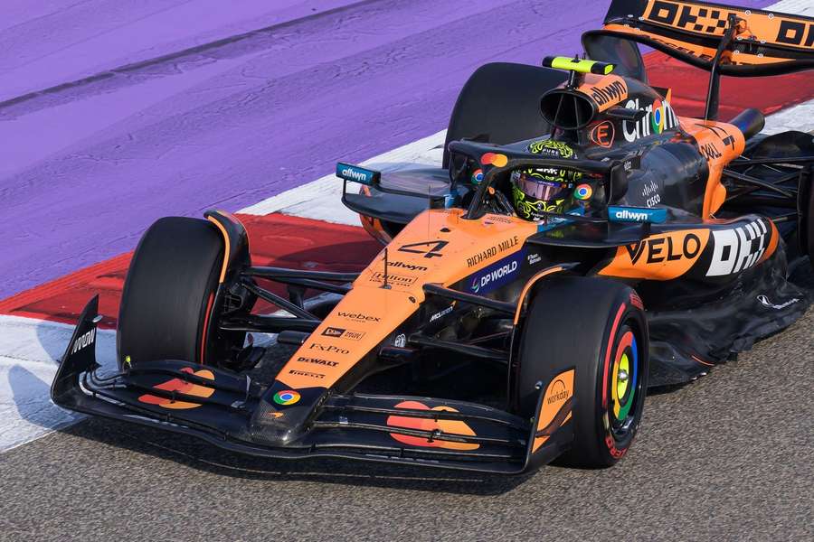 Norris in action