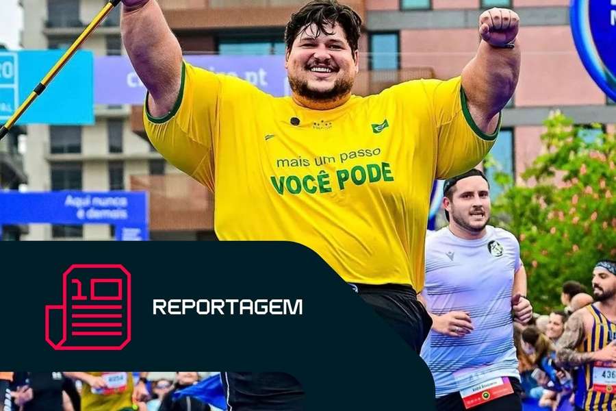 Júlio Mamute em ação