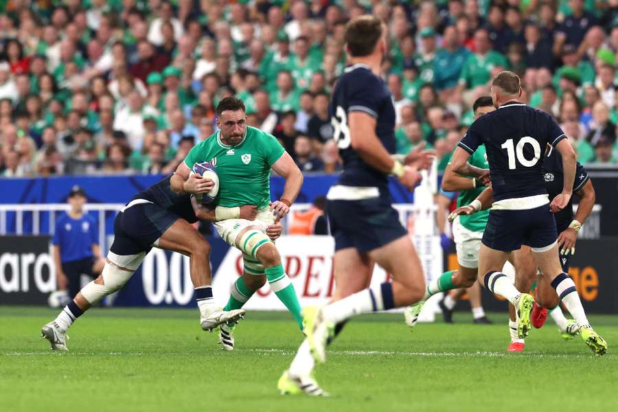 Ireland's Jack Conan in action