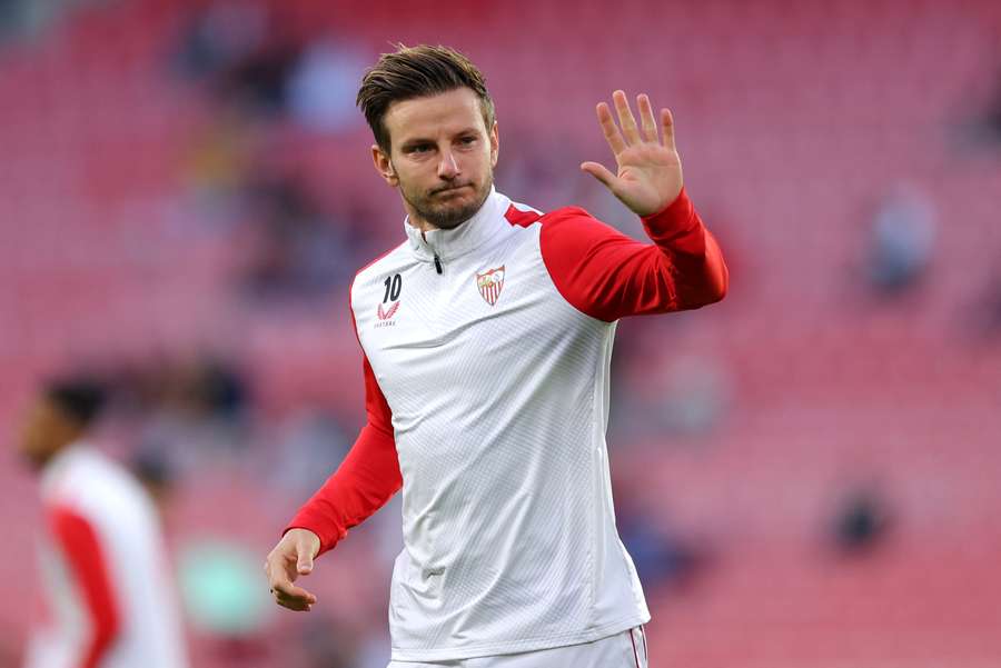 Ivan Rakitic avec Séville en décembre 2023.