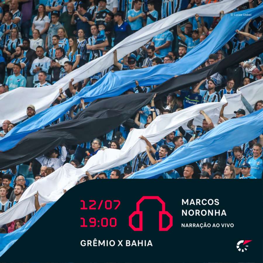 GRÊMIO X BAHIA TRANSMISSÃO AO VIVO DIRETO DA ARENA - COPA DO