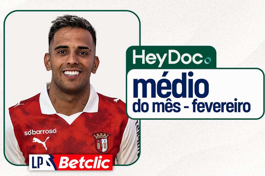 Rodrigo Zalazar, médio do SC Braga