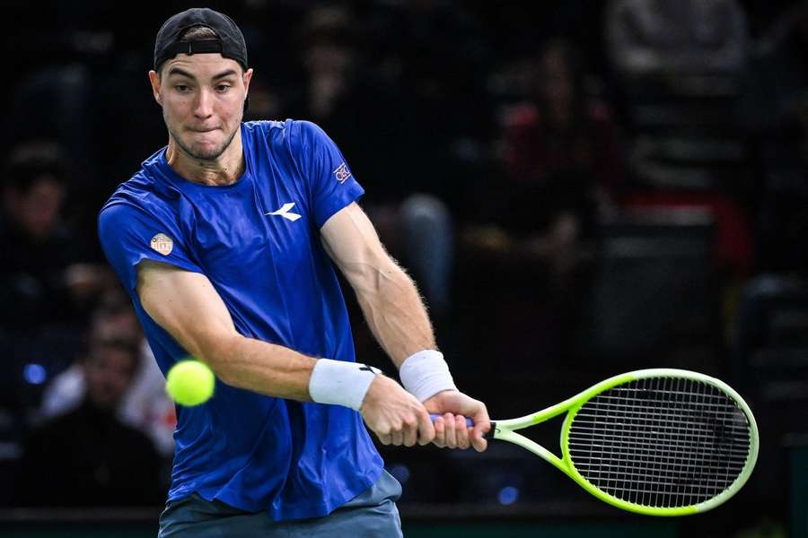 Jan-Lennard Struff hat seine Auftakhürde in Metz überstanden.