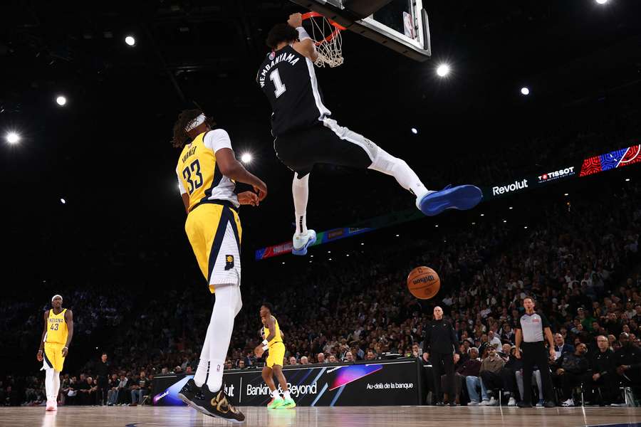 Victor Wembanyama was the star of the show in Paris