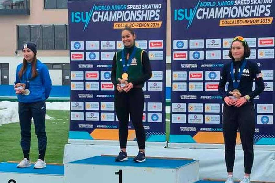 Jéssica Rodrigues sagrou-se campeã do mundo