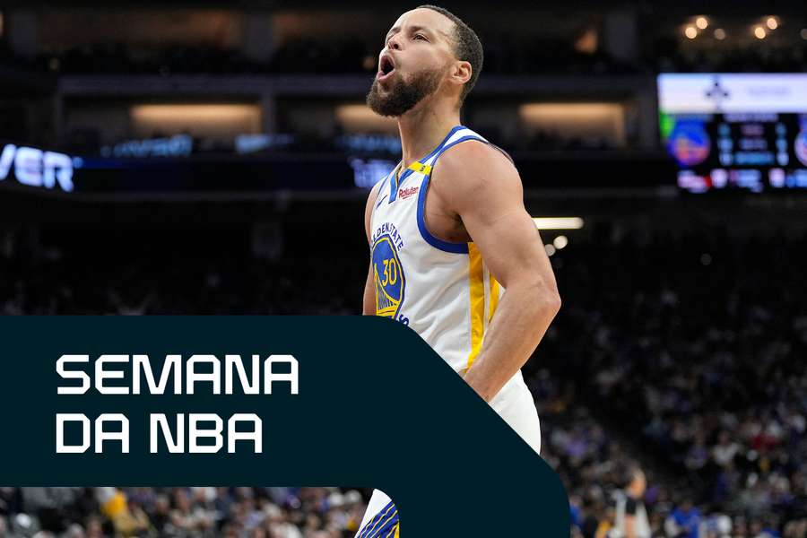 Steph Curry está em grande forma