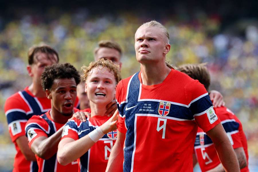 Haaland zostrelil Brazíliu.