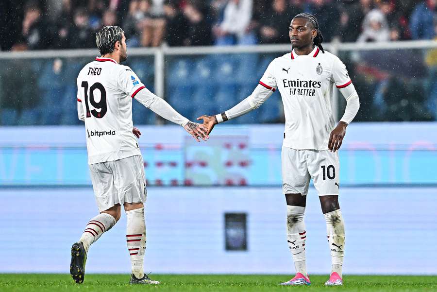 Rafael Leao et Theo Hernandez