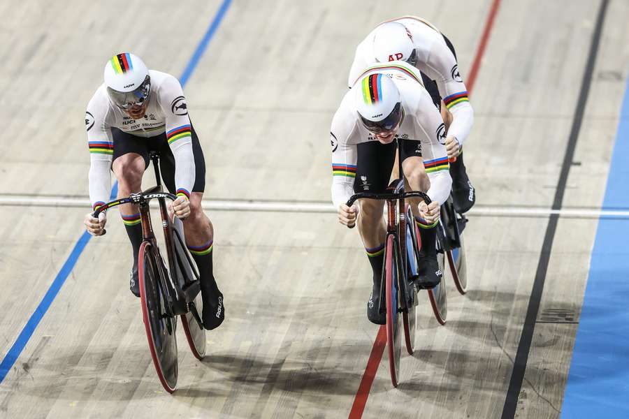 De Nederlandse baansprinters lijken klaar voor de Spelen