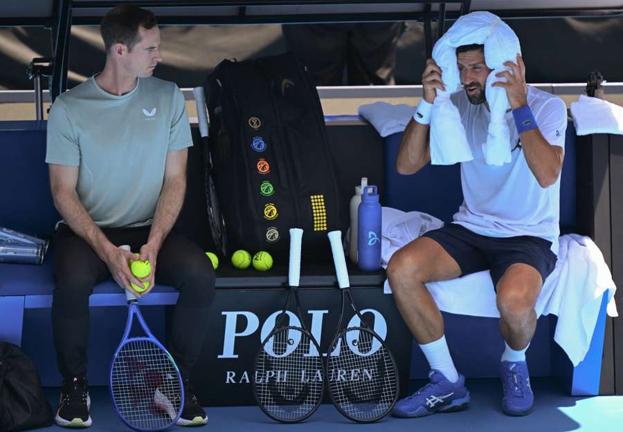 Andy Murray und Novak Djokovic Andy Murray und Novak Djokovic