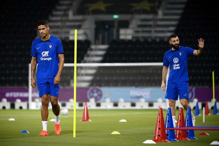 France sweat on Benzema and Varane ahead of World Cup opener