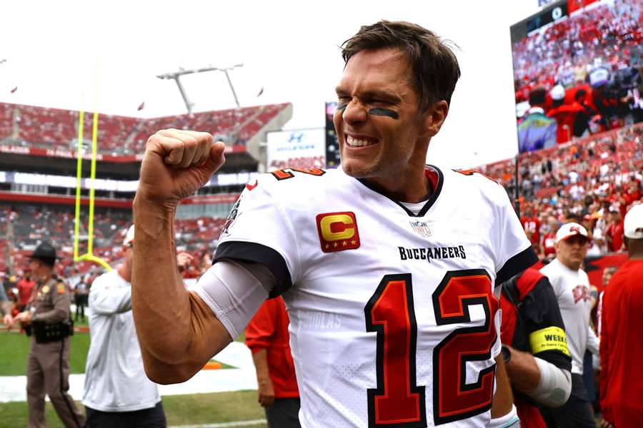 Tom Brady terminou a carreira na NFL com os Tampa Bay Buccaneers. 