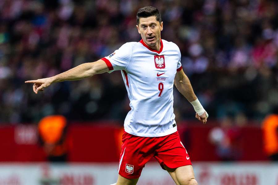 Lewandowski med Polen