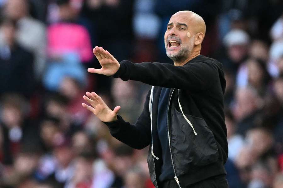 Manchester City manager Pep Guardiola