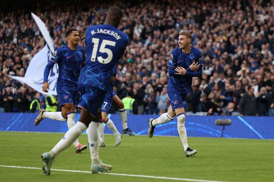 Cole Palmer fez o gol da vitória do Chelsea no segundo tempo