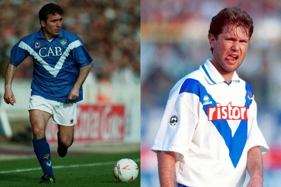 Gheorghe Hagi și Florin Răducioiu au evoluat pentru Brescia în anii 90