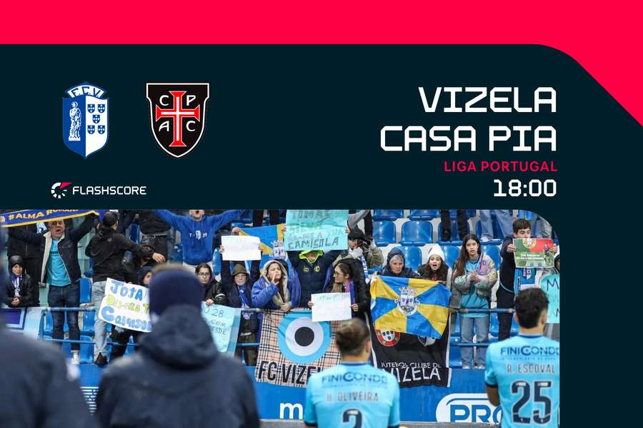 Vizela vai ser palco da partida