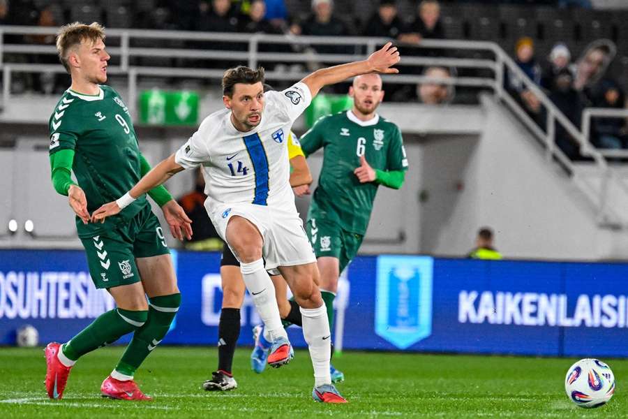 Kaan Kairinen odehrál proti Litvě celé utkání.