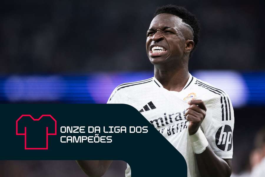 Vinicius em destaque ao serviço do Real Madrid